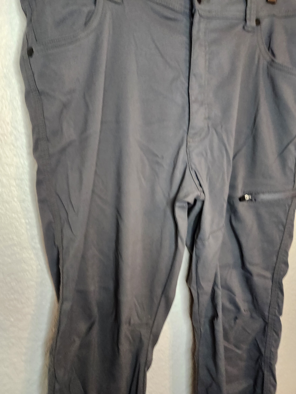 Wrangler men's gray utility pants All terrain x gear 36x32 - Picture 2 of 16
